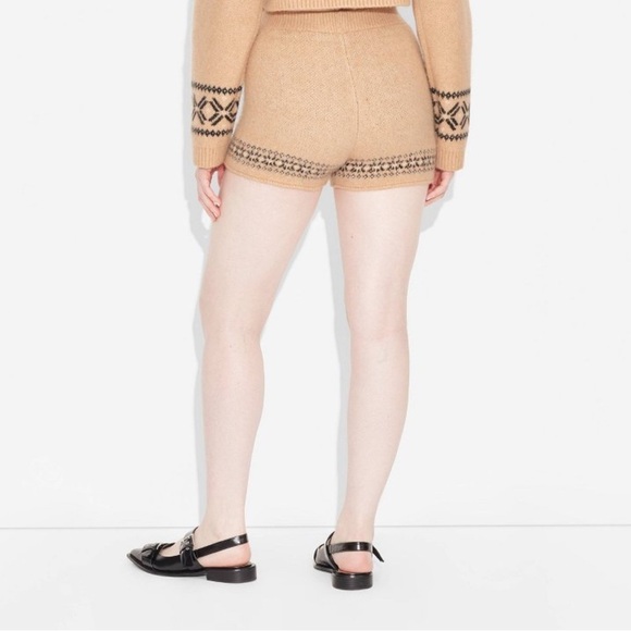 Wild Fable Tan Sweater Shorts Women's XS - Picture 7 of 7